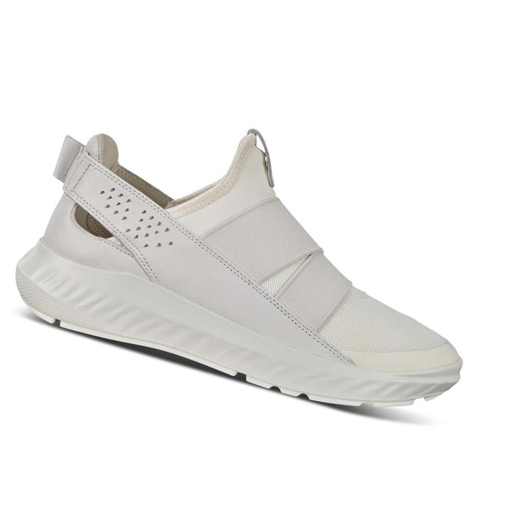 Ecco St.1 Lite Slip-on Joggesko Dame Hvite | NO 258GSO